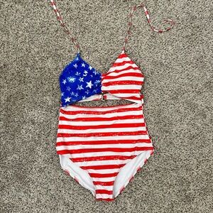 American flag swimsuit